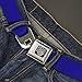 Buckle-Down Seatbelt Belt - Royal - 1.5