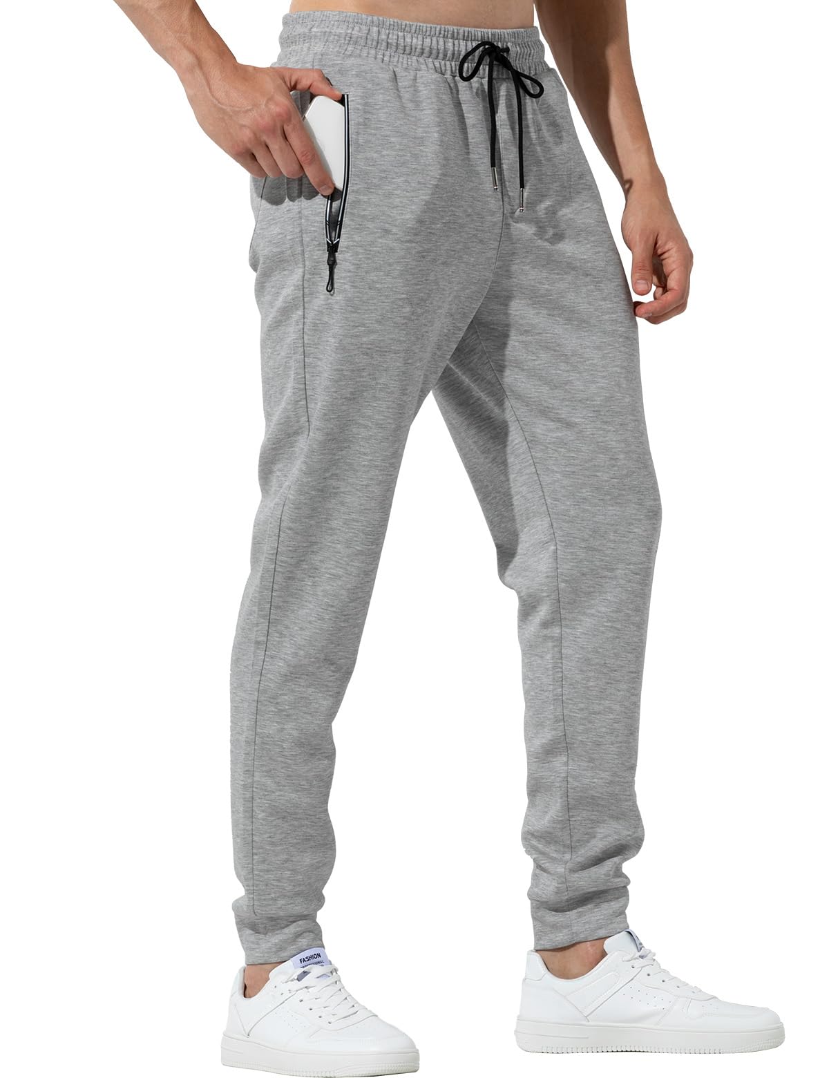 Casey Kevin Pantalones Deportivos Hombre Pantalon Trekking Hombre Running Jogger Hombre Pantalon Chandal con Bolsillos Cremallera