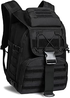 Favuit Taktischer Rucksack, 40L Militär Rucksack Trekkingrucksack Survival Rucksack Großer Wanderrucksack Outdoor Rucksäcke Travel Tactical Assault Backpack für Camping Trekking Wandern Reise Arbeit