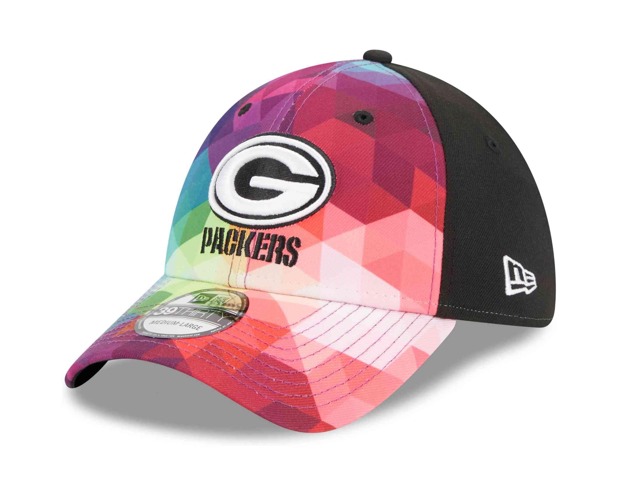 New Era Green Bay Packers NFL Crucial Catch 2023 39THIRTY Cap - Size S/M