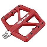 Mountain Bike Pedals MTB Pedals Lightweight Nylon Composite Bicycle Flat Pedals 9/16