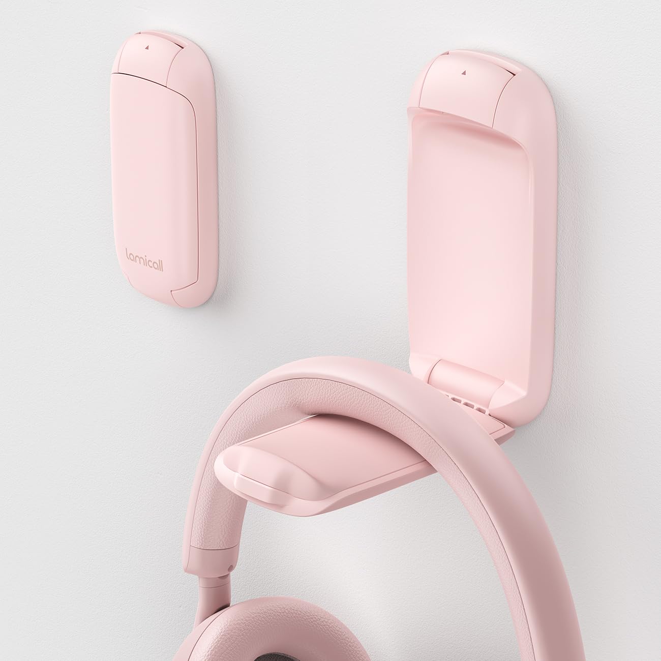 Lamicall Headphone Stand, Sticky Headset Holder, Foldable Headphone Holder
