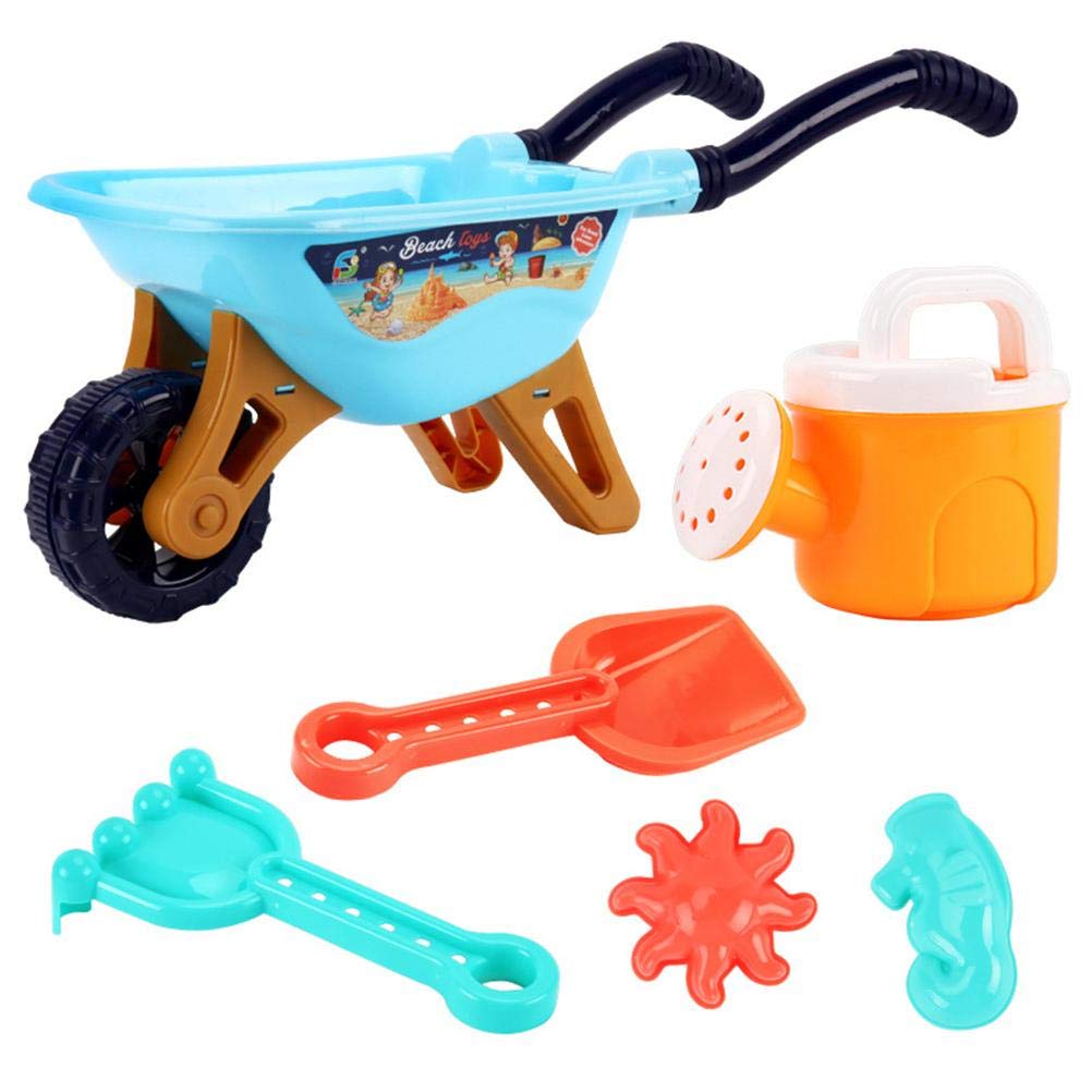 Buy Vssictor 6 Pieces Kids Garden Wheelbarrow Play Set Sand Pit Beach