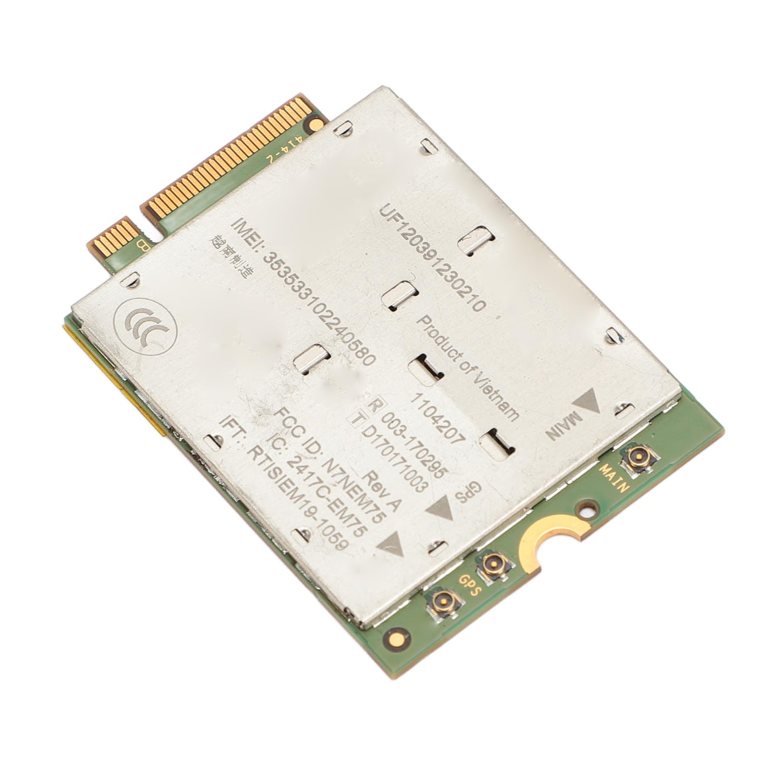 Gedourain Scheda di Rete PCI Express M.2 Ad Alta velocità con Modulo 4G per Laptop - 1104207 4G LTE Wireless EM7565
