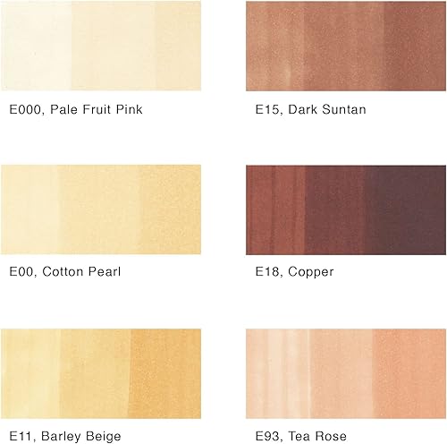 Miniatura 2 de Copic Marcador I6-Skin Ciao piel paquete de 6