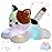 Glow Guards Light up Music Calico Cat Stuffed Animal LED Singing Kitty Soft Plush Toy Pillow with Night Lights Lullaby Birthday Children\'s Day Gifts for Toddler Kids, 15\'\'