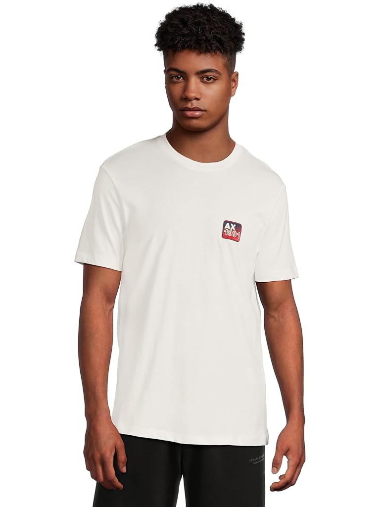 Pewter Armani Exchange 1991 Small Graphic T-shirt