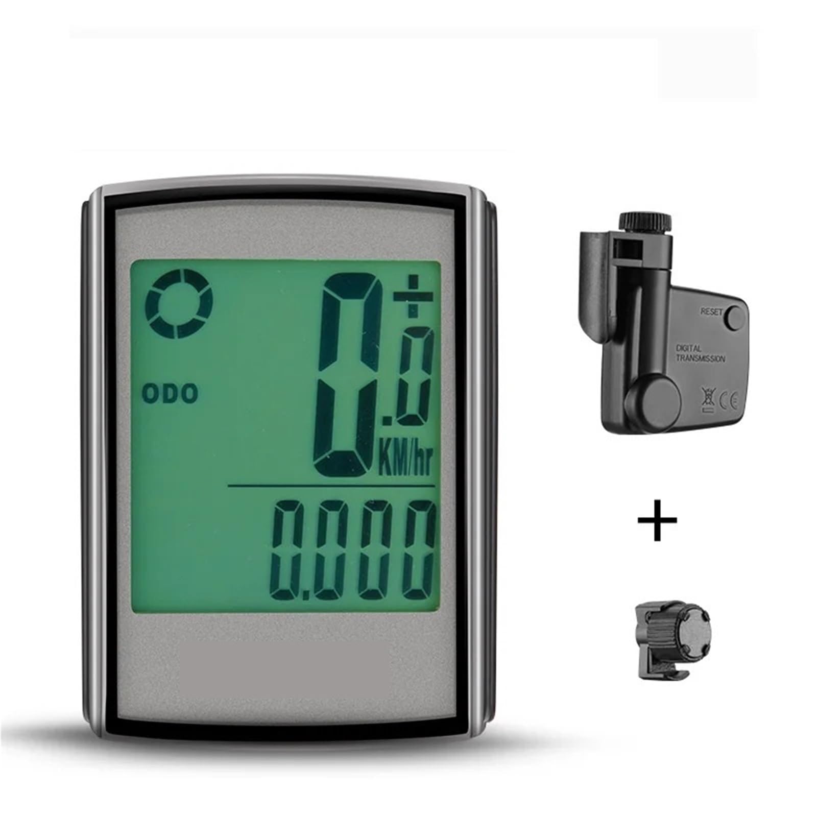 Pantalla para Ebike, Ordenador De Bicicleta LCD Retroiluminación Cronómetro