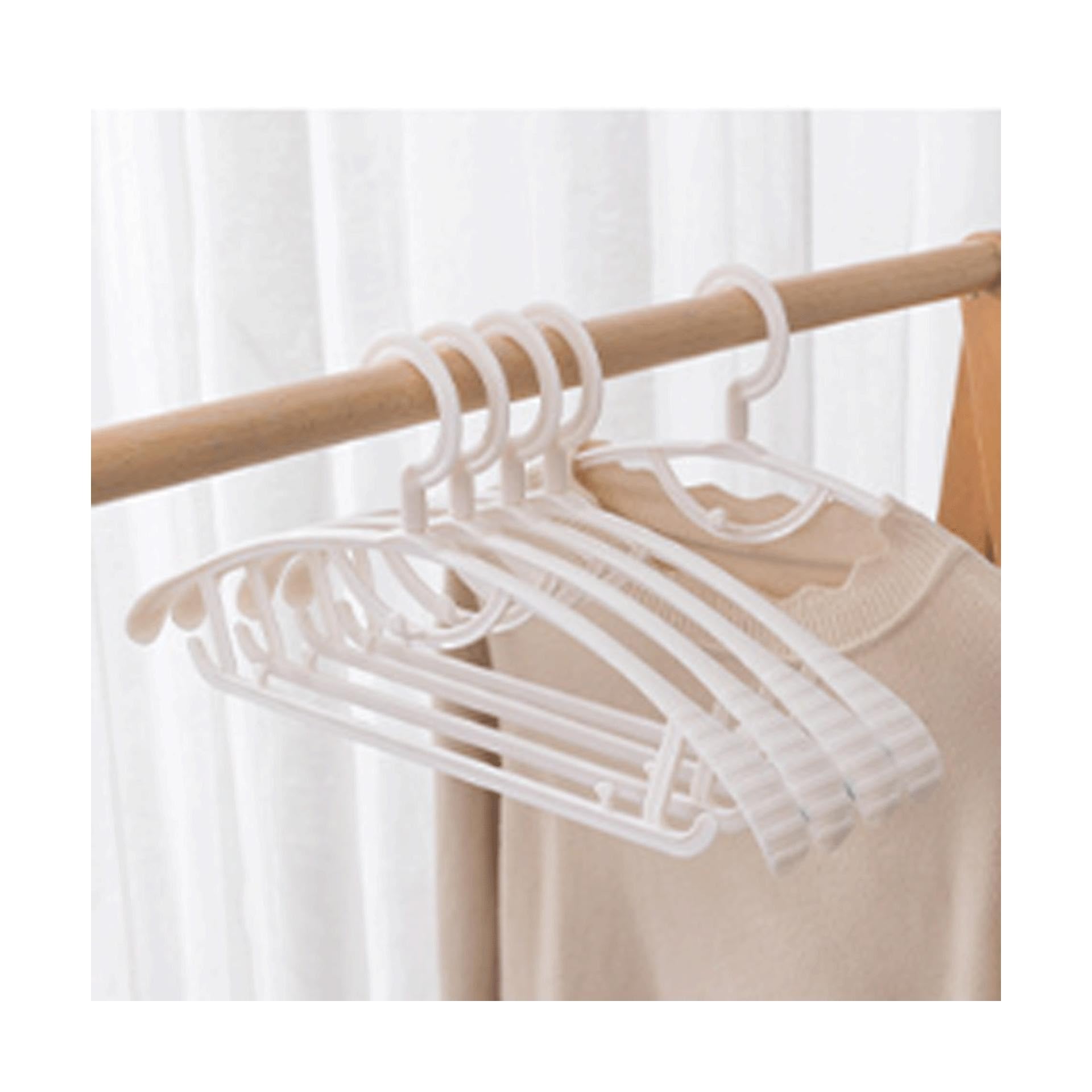 10 Pack Plastic Hangers Duty Dry Wet Clothes Hangers Coat hanger