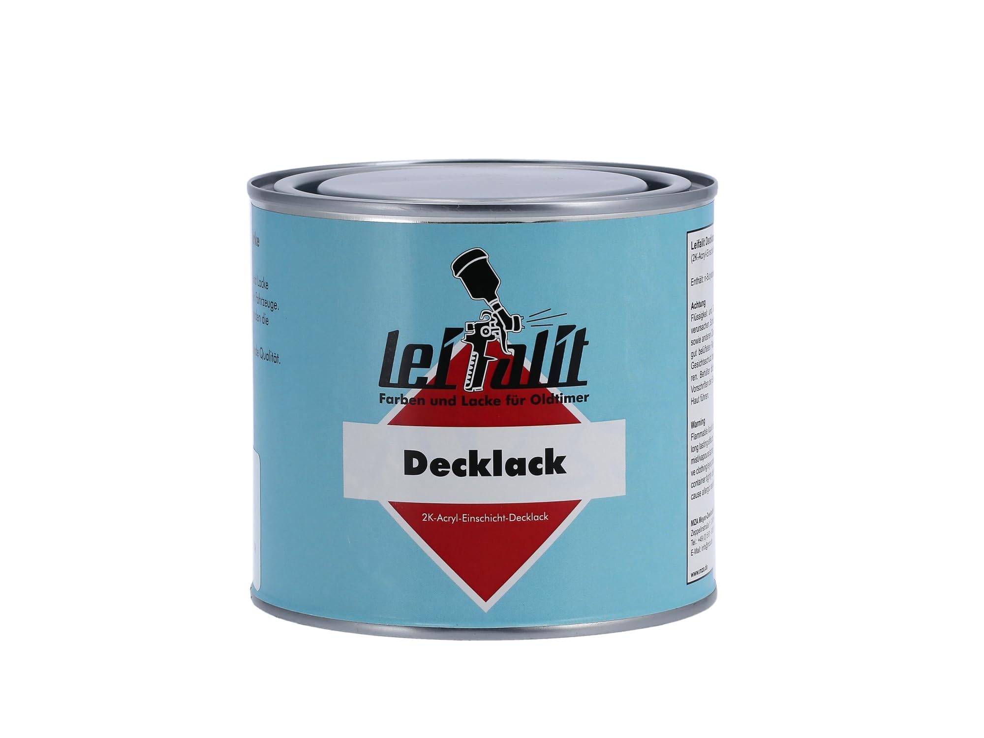 Lackfarbe 2K Schwarz, glänzend - 500ml