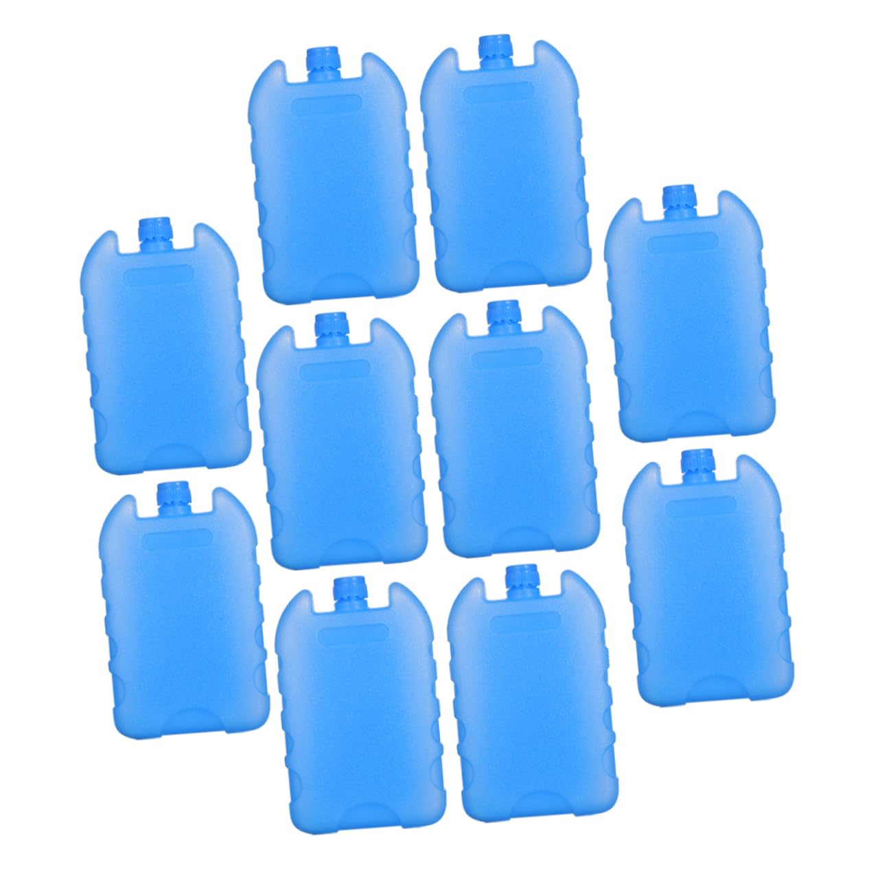 BESTOYARD 20pezzi Pacchetti Ghiaccio Riutilizzabili Per Borse Termiche Ice Packs Per Pranzo Gel Per Congelatore Medie Con Riempimento