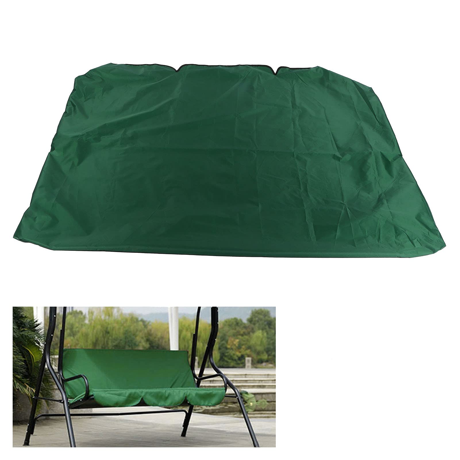 Cuscino Seduta Altalena 150x50cm - Impermeabile, 3 Posti, Per Giardino, Beige - Foto 12