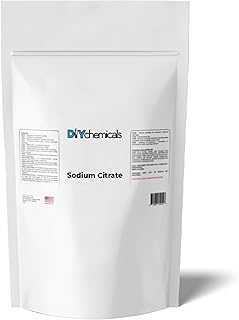 | Sodium Citrate Dihydrate | High Purity Buffering & Emulsifying Agent | Water-Soluble Compound for Cleaning Formulations, pH Control & Industrial Applications 10 Lbs