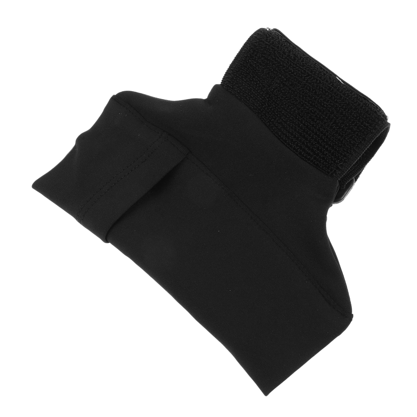 Pochette De Jambe Élastique TOVINANNA – Support Téléphone Cuisse Ou Cheville En Polyester Noir