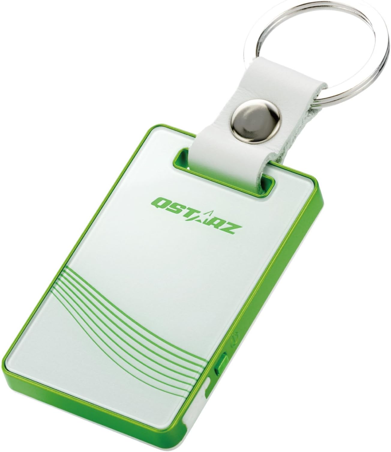 BT-Q1300ST:Qstarz BT-Q1300ST Nano Keychain Bluetooth GPS Data Logger (66 ch MTK, 200K waypoints, Dual Bluetooth/USB, Armband, Qsport Software)