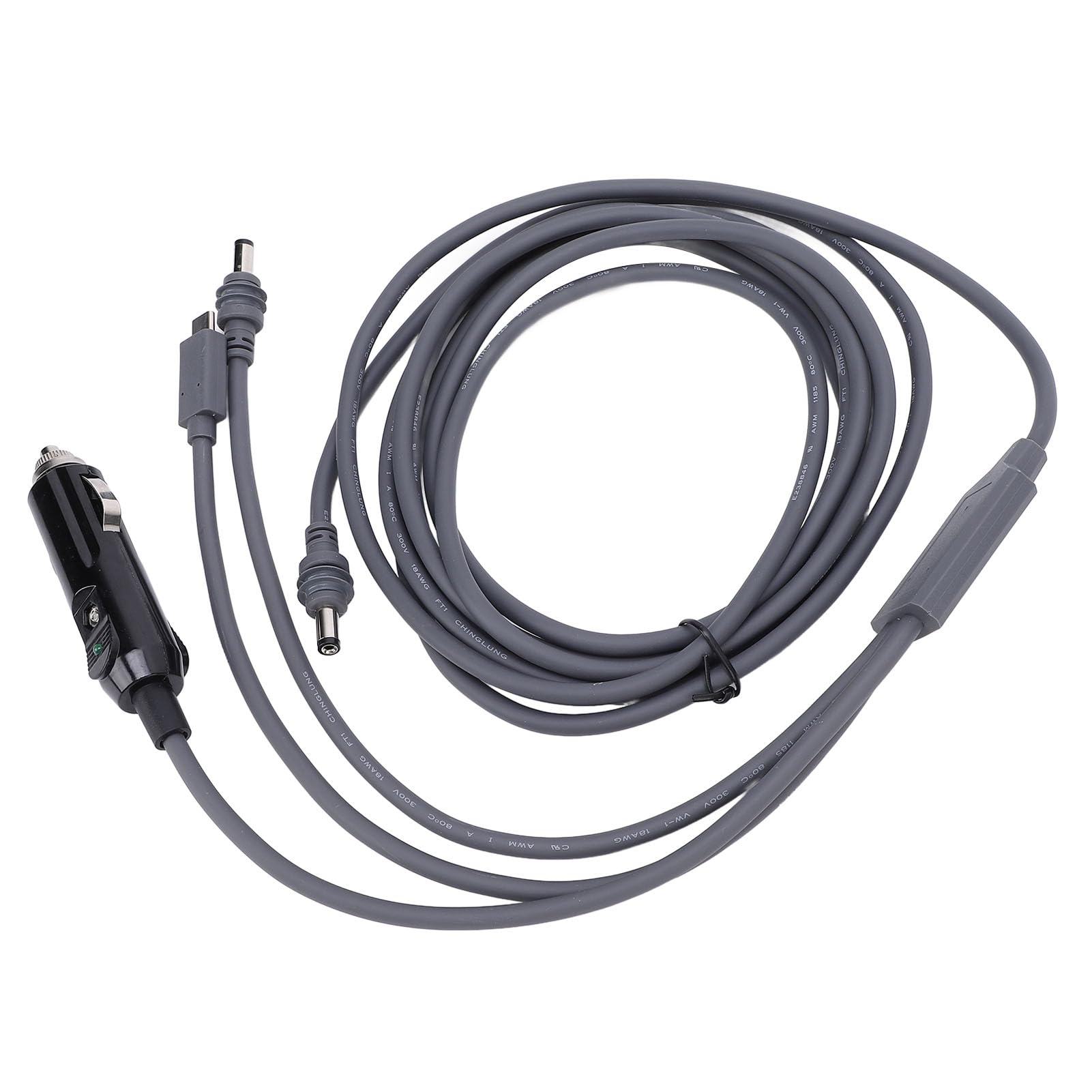 Zerodis Satellite DC Stromkabel PVC Typ C auf DC Kabel, Wasserdicht (#2)