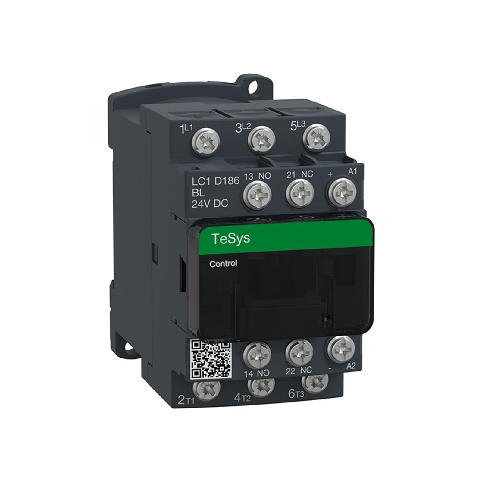Contacteur CA LC1D bobine CC LC1-D186BL bloc de commande