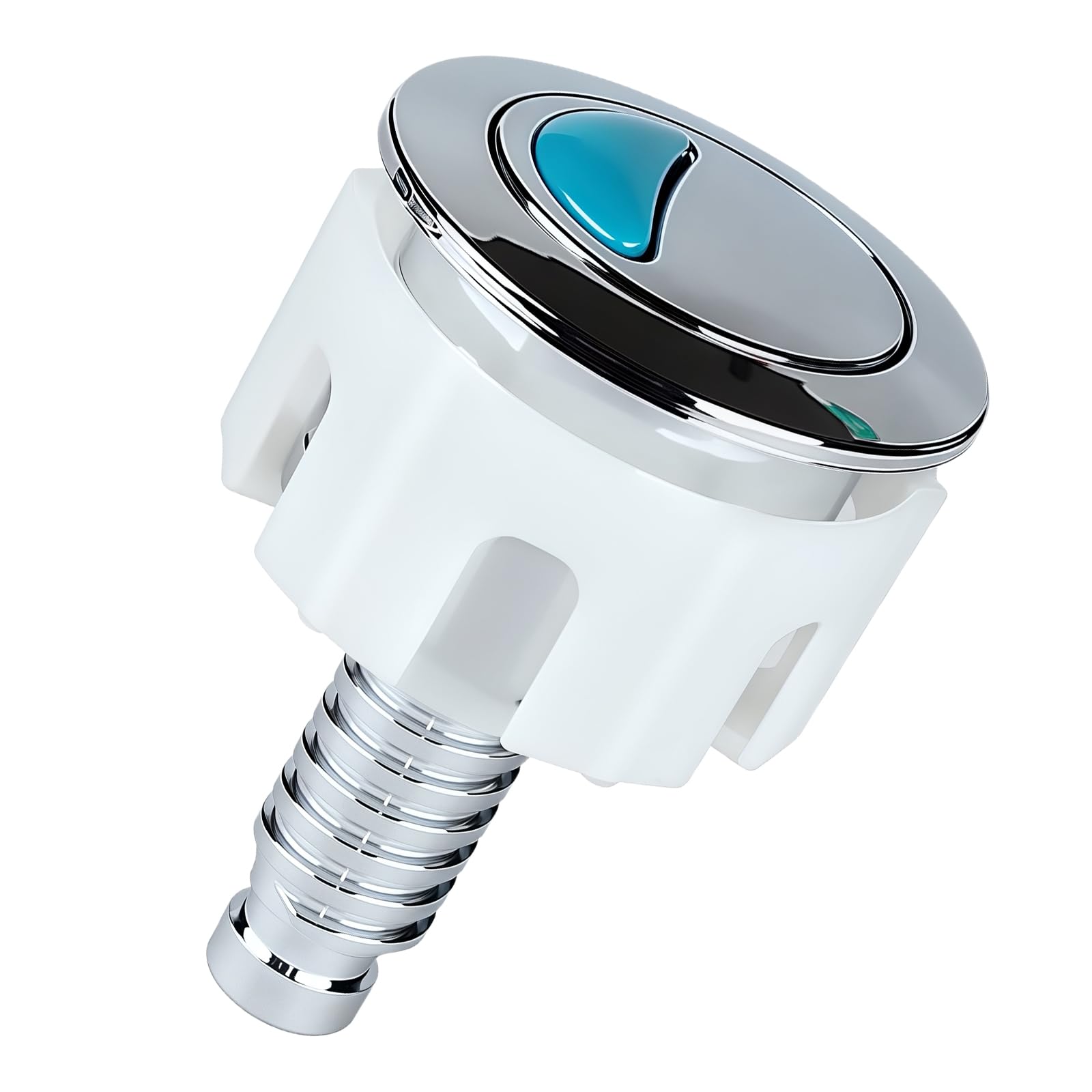 Cable Operated Flushing Mechanism Button Not Erosion ABS Designs General Toilet Button Easy to Use for Bathroom Long Service Toilet