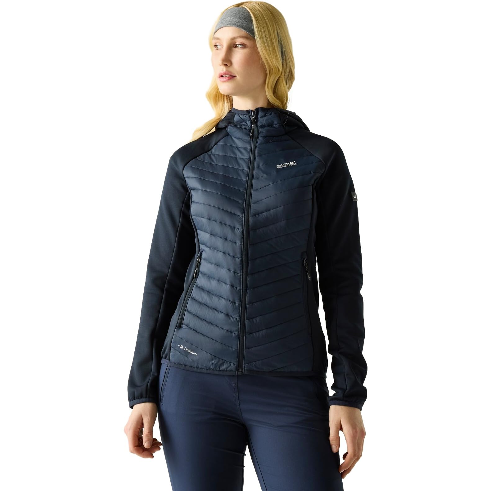 Regatta Womens Andreson Hybrid Quilted Jacket Water Repellent Insulated Walking Hiking Coat