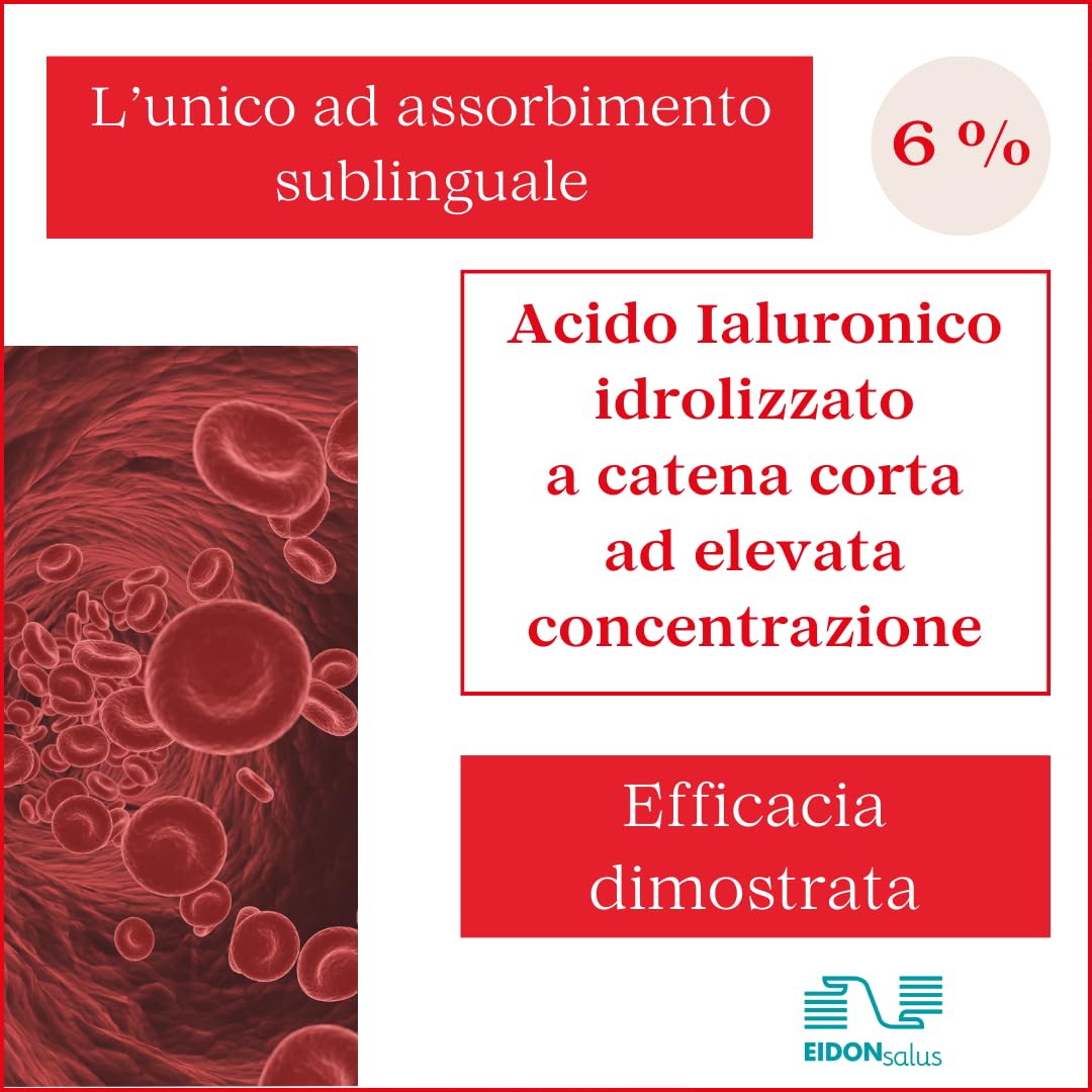 Acido Ialuronico Sublinguale con Vitamina D3 – Integratore Liquido ad Assorbimento Rapido Articolazioni – Supporto per Articolazioni e Mobilità – Formula ad Alta Biodisponibilità – 50 ml