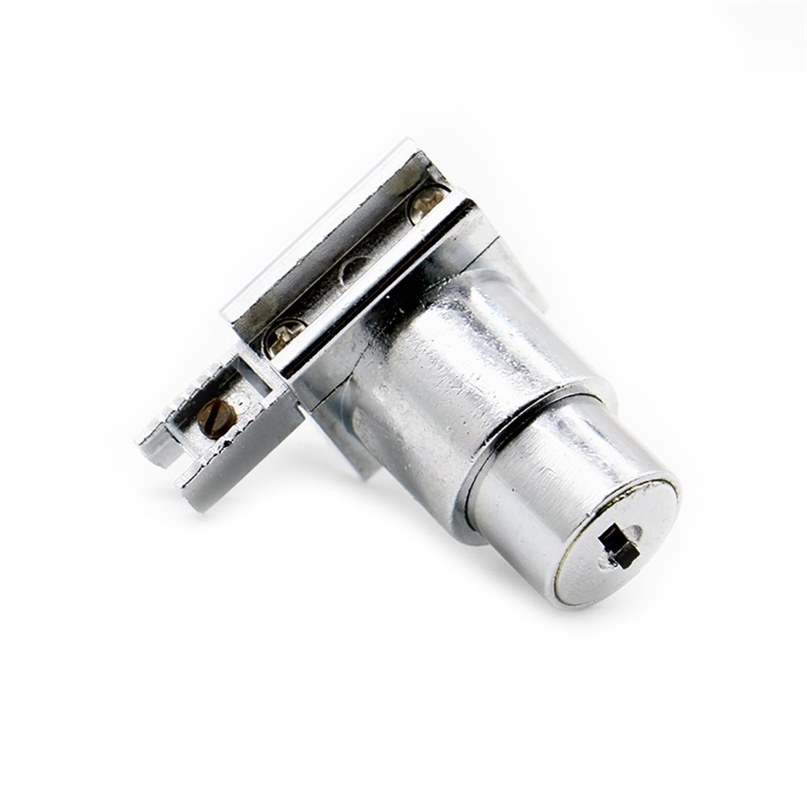 Blokada drzwi przesuwnych ze szkła 308H, stop cynku, do gablot, mebli, do 5-8 mm, 1 sztuka