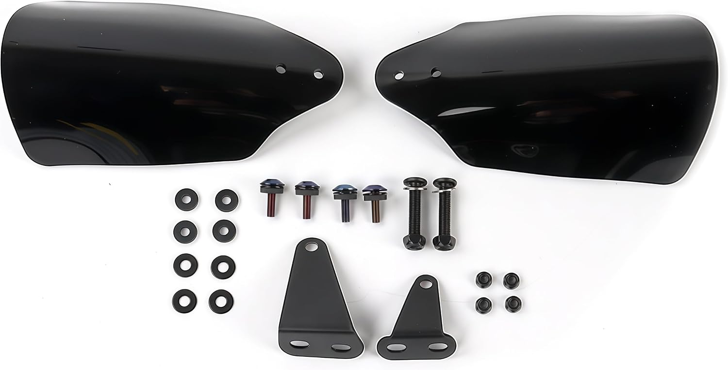 Handguards for Road Glide FLTRX 2024-2026, Direct Fit Black Handlebar Deflector Protection for Harley Touring CVO Road Glide ST FLTRXSE 2023-later