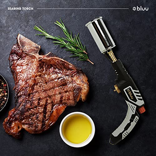 BLUU-Grill-Cooking-Propane-Torch-Sous-Vide-Outdoor-Charcoal-Starter-Professional-Grilling-Torch-Lighter-Kitchen-Tool-Culinary-Torch-Gun-for-People-Who-Want-The-Best-Torch-for-The-Job