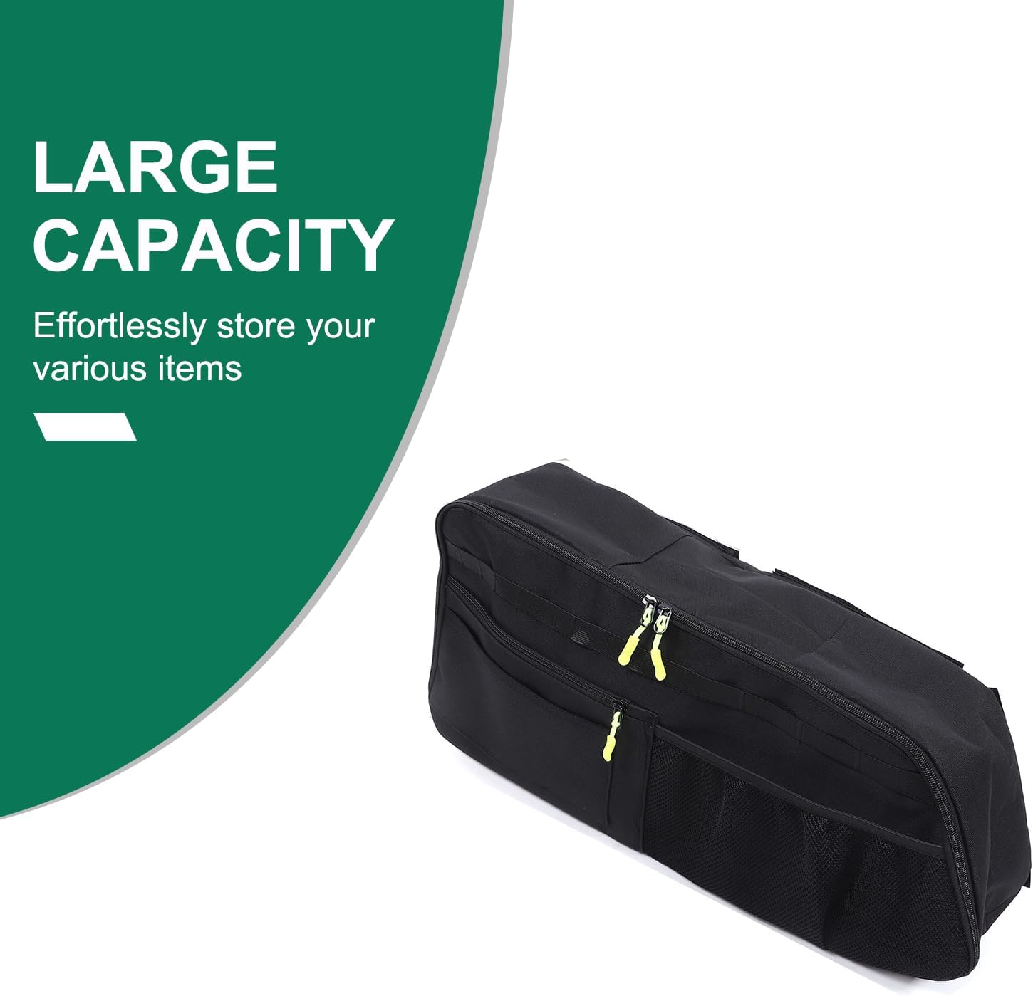 Sekhyna Car Storage Organizer Compatible with Lotus Emira 2020-2024,Cloth Trunk Organizer with an Extra-Large Storage Space and Two Storage Grids,Auto Accessories For Emira V6 GT4 I4 Coupe