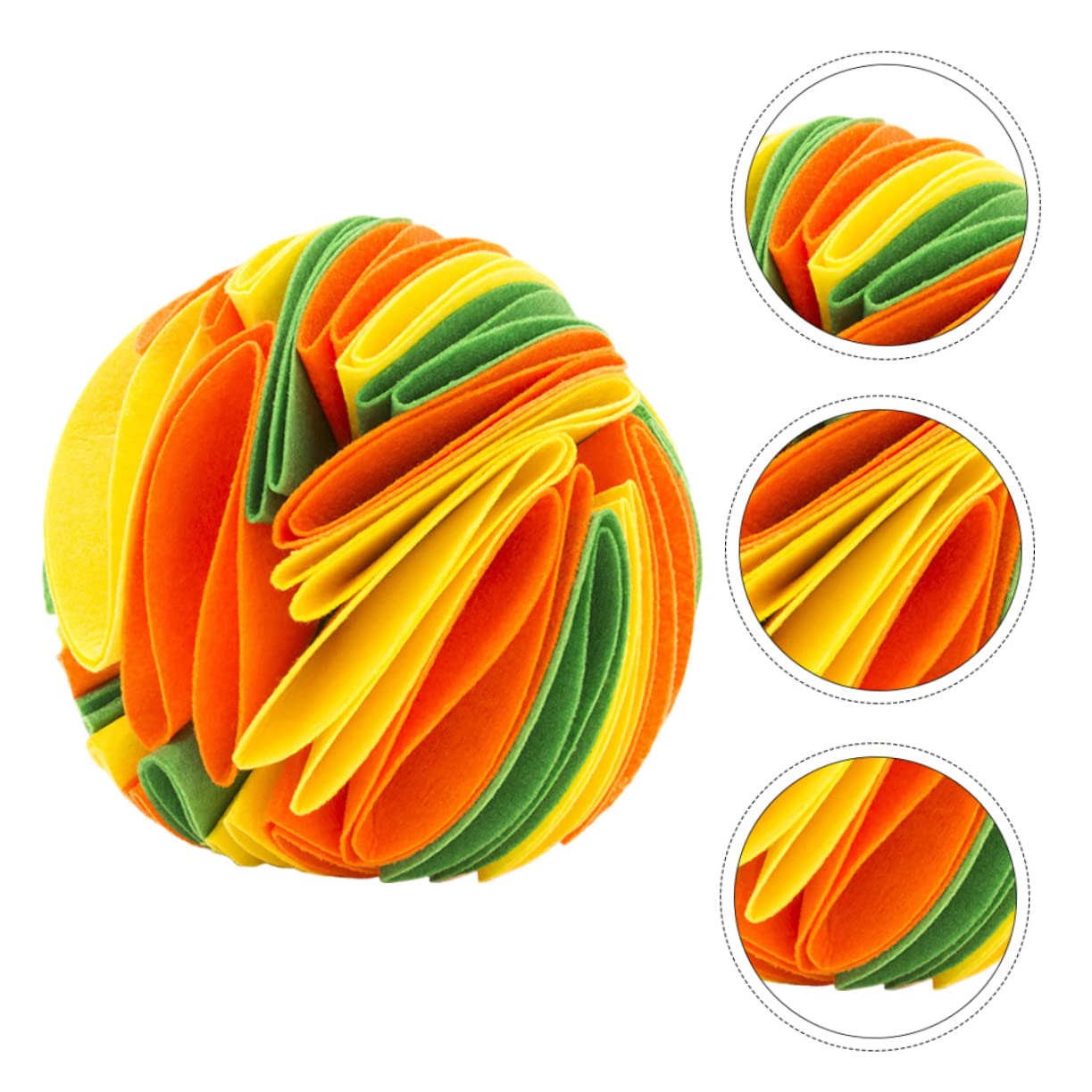 Sosoport 2piezas Juguete Interactivo para Perros Bola De Alimentación Lenta para Mascotas Juguete Colorido De Masticación y Ocio para Perros Pequeños y Medianos Limpieza y Estimulación