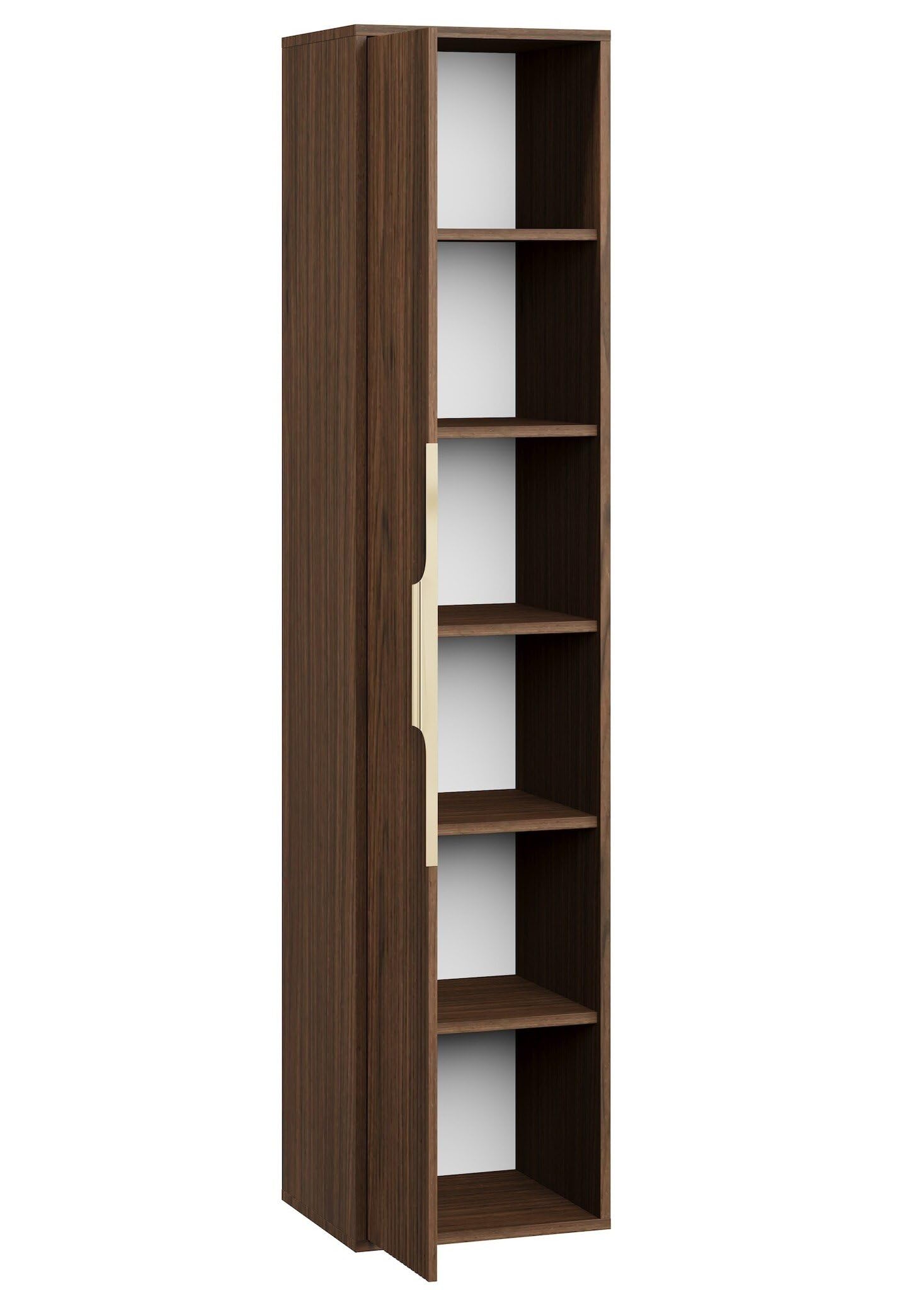 Waschtischunterschrank Rimini 60cm - Walnuss Braun Badezimmermöbel