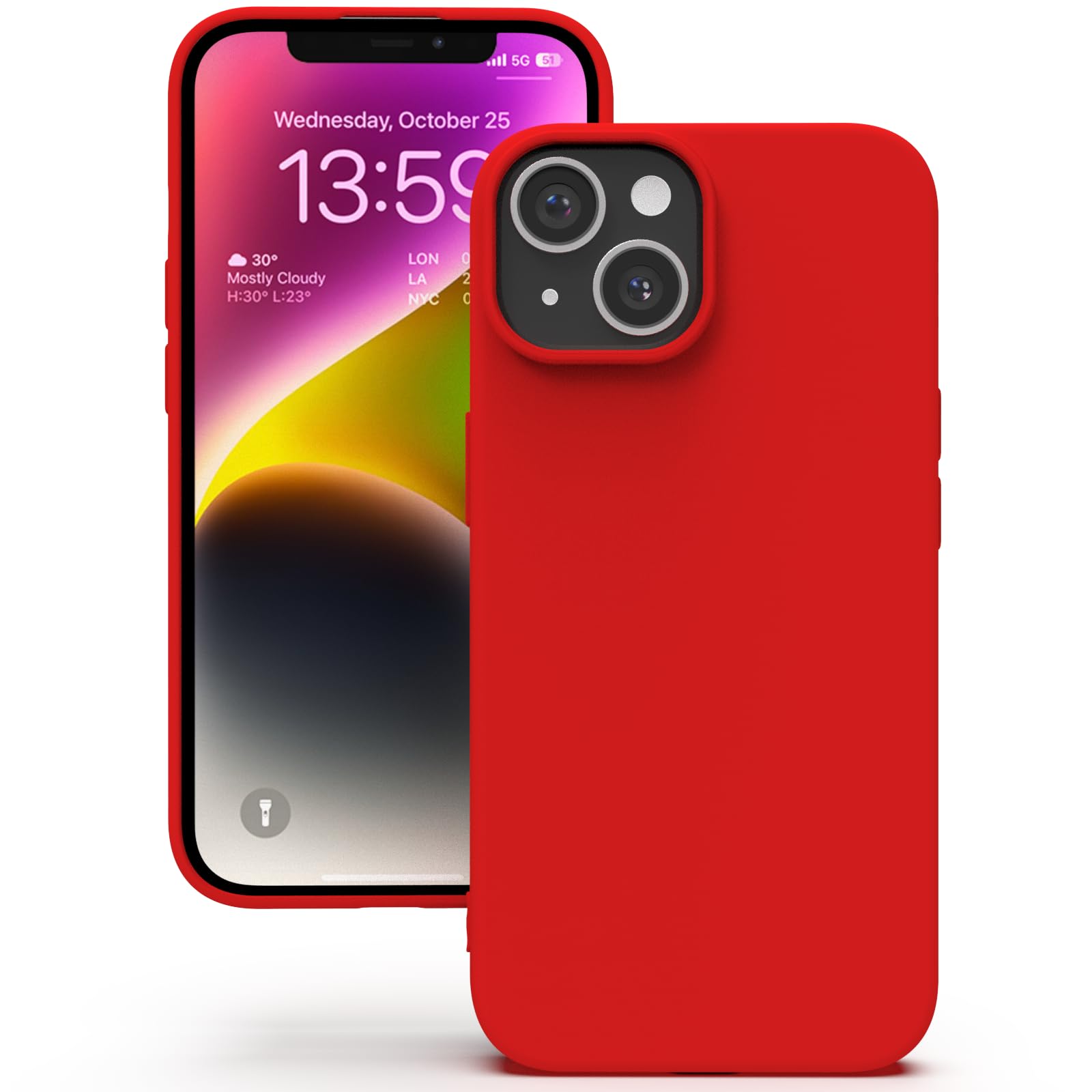 YATWIN Silicone Case for iPhone XR, Soft-Touch, Shockproof, DustProof, Antiskid Full Body Armour Phone Cover for Apple iPhone XR - Dark Green — view 147