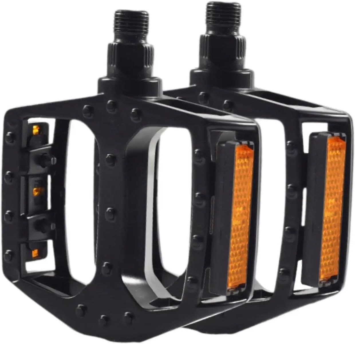 Bike Pegs 5pairs Aluminum Alloy Folding Bike Pedals - Anti-Slip, Easy Assembly for Bike Cycling