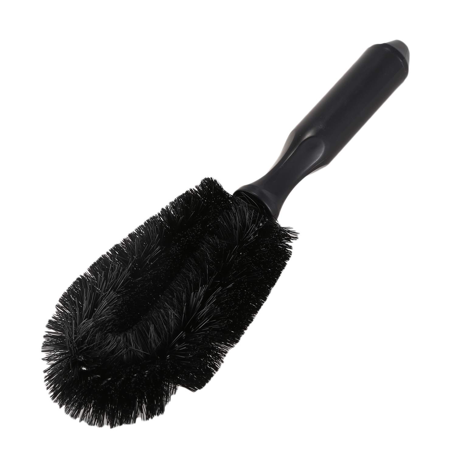 de Limpieza automatica de Rueda de neumatico de Coche Carro de Color Negro Cepillo Lavado de Longitud de 10,6"