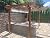 Pergola Depot Fedora 12x12 Cedar Pergola Kit with 10' Posts and End Shape E