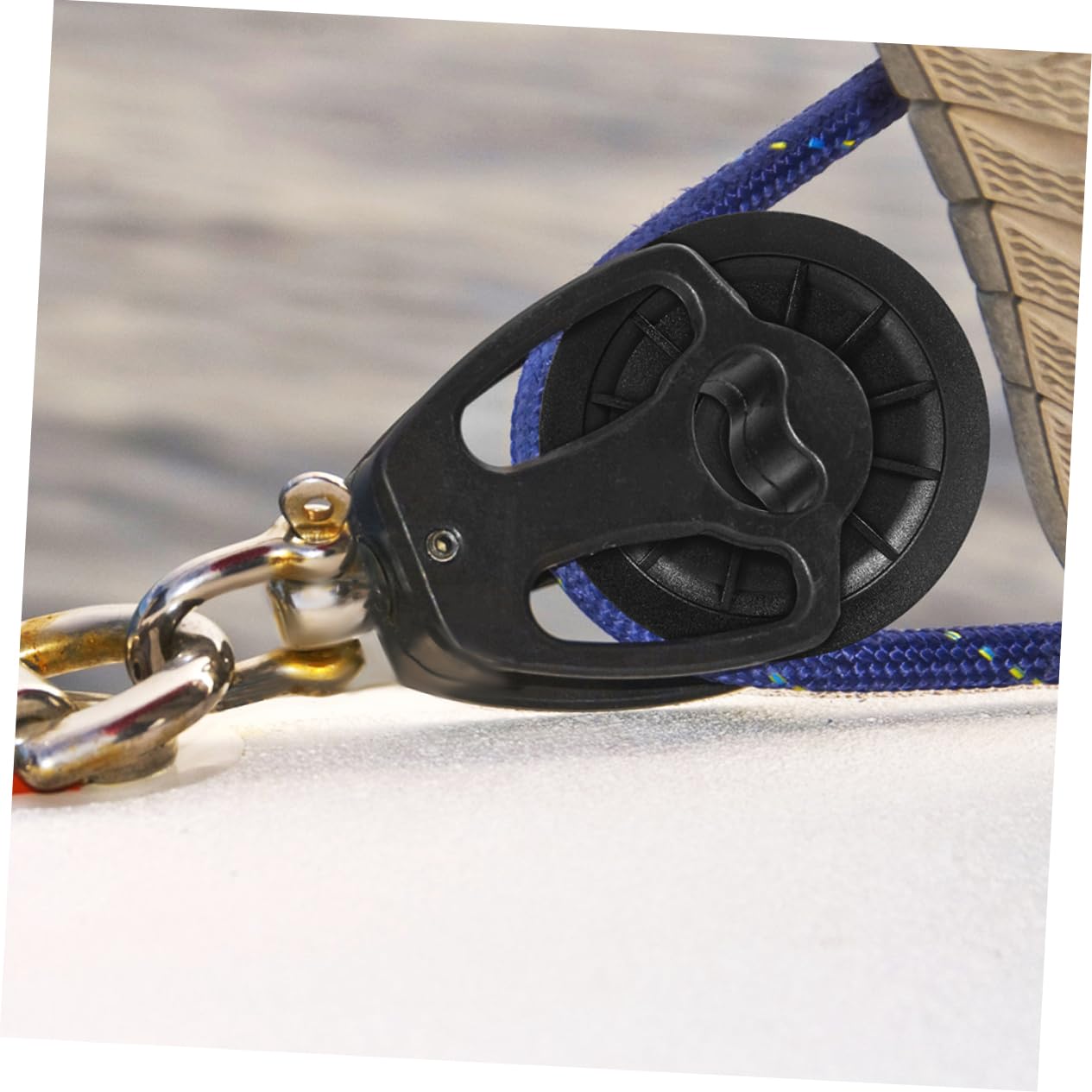 PRETYZOOM 6 Piezas Poleas de Gimnasio de Pa6, Diseño Rozamiento para Entrenamiento de Fuerza y Suministros de Fitness
