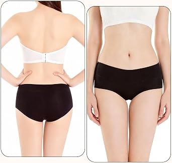 5 Pack Womens Cotton Knickers Soft Ladies Mid Rise Full Briefs Panties Underwear for Women Multipack
