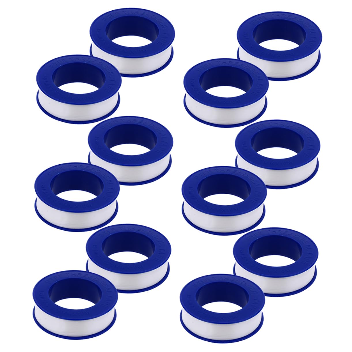 Cabilock 12 Rolls PTFE Plumbers Tape High Temperature Pipe Seal Tape