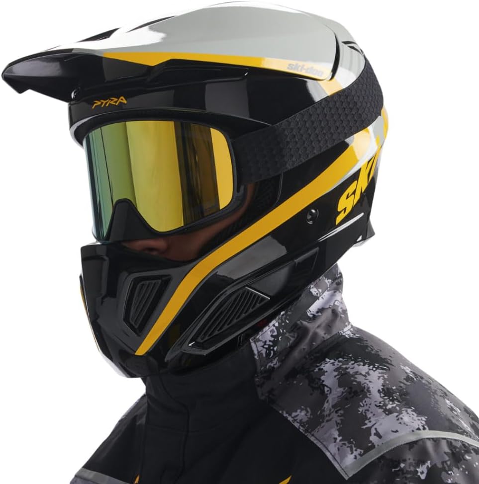 Ski-Doo Pyra X-Team Edition Helmet (Advanced Composite Shell, DOT/ECE Certified) by Ski-Doo