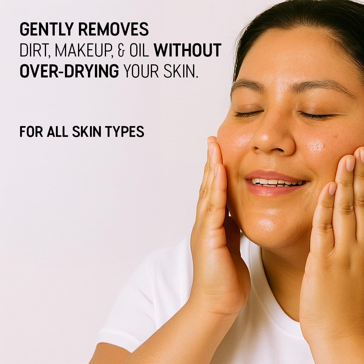 CannaSmack Cleansing Oil - Gentle Daily Face Cleanser & Makeup Remover with Hemp Seed, Argan, & Rosehip - Hydrating, Non-Drying Formula for All Skin Types, 4 oz - Image 4