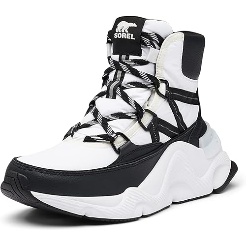 Sorel Women's Kinetic RNEGD Storm Boot — Waterproof Textile & PU Leather Winter Boots