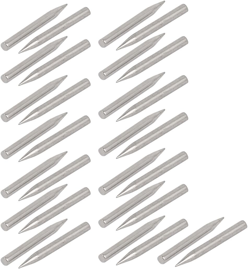 1.4mm x Fastener 14mm Carbon Steel Non-Head Siding Wall Cement Nail 30pcs Model:96as371qo495