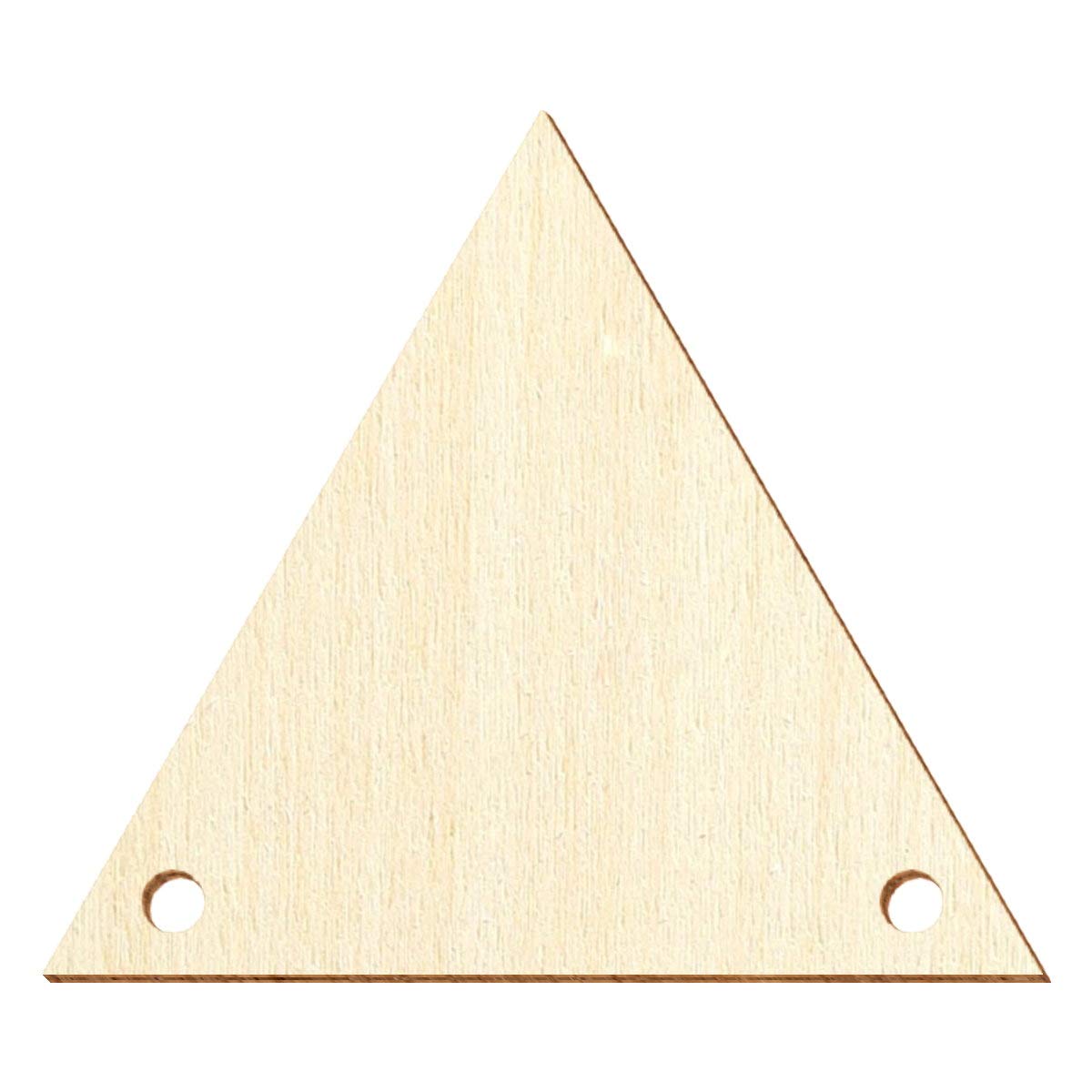 Banderines de madera V1 para manualidades (5-50 cm, 100 unidades, 30 cm de ancho)