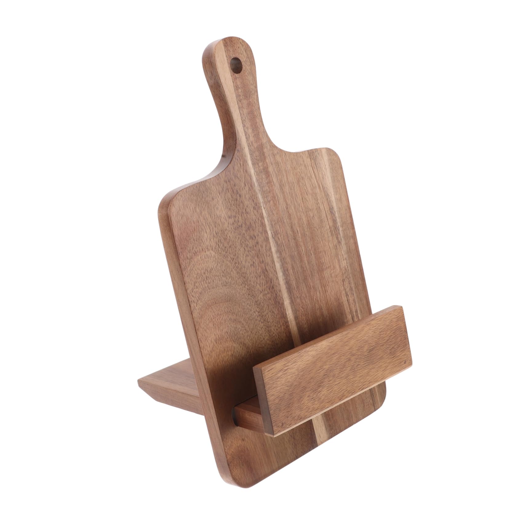 ABOOFAN Wooden Recipe Stand for Kitchen Wall Mount Decor Modern Cookbook Holder Stand for Dining Room