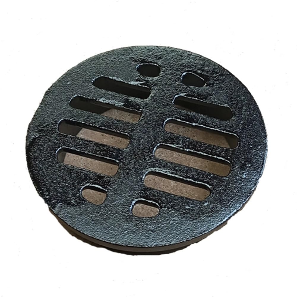 Cubierta de drenaje redonda de hierro fundido ideal para jardines y terrazas