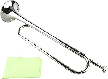 Amazon | 信号ラッパ Bビューグル フラットラッパ 真鍮レトロ