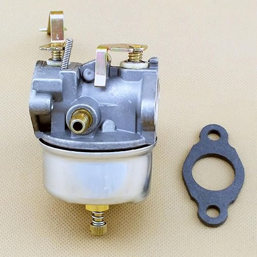 Miniatura 8 de Carburador compatible con Tecumseh 631068A 631068B 631827 632208 632589 632615 H25 H30 H35 H50 4-Cycle Engine Craftsman Edger 3.5HP Motor