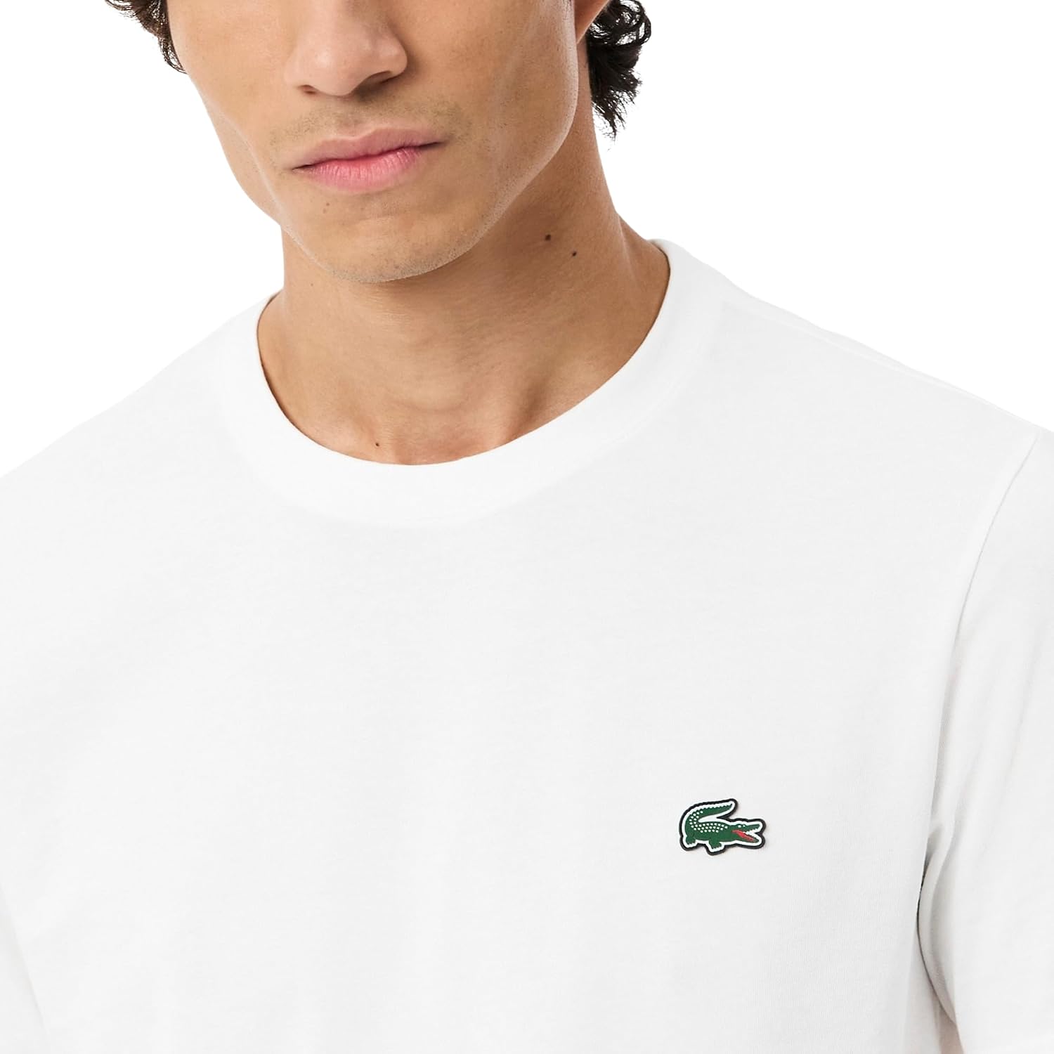Lacoste Mens Regular Fit Lightweight Cotton Jersey T-Shirt