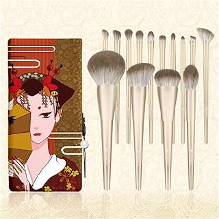 Professional Makeup Brush Set Stippling A Ful...