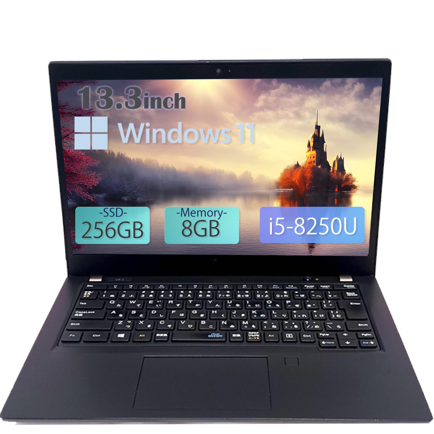 n e c VersaPro VB-5 vkt16 中古整備済 ノートPC 13.3型FHD core i5 第8世代 メモリ8GB Windows 11 Pro Office 2019 WEBカメラ・Wi-Fi・Bluetooth・HDMI・USB type-c端子付 (メモリ8GB+SSD256GB)