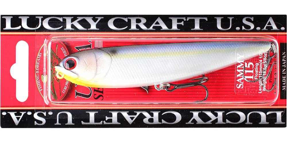 Lucky Craft Sammy 98-183 Pearl Threadfin Shad for sale online